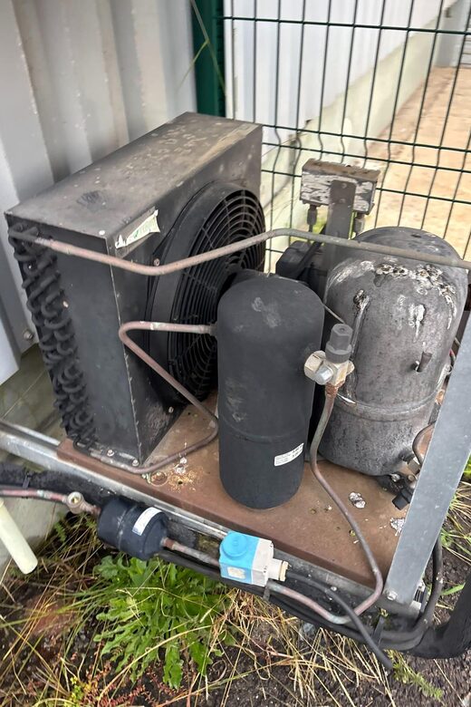 Remplacement du moteur de chambre froide positive